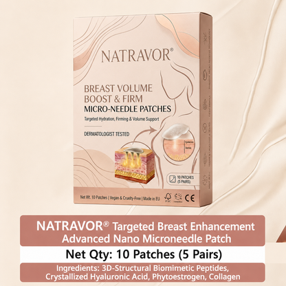 🔥Ends Tonight: 50% OFF🔥NATRAVOR® Targeted Breast Enhancement Advanced Nano Microneedle Patch