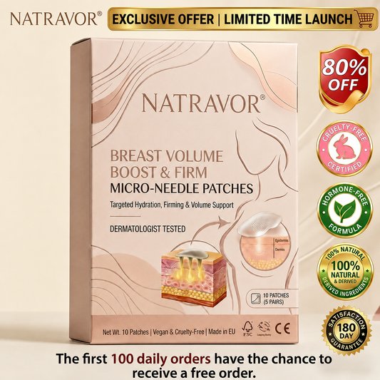 🔥Ends Tonight: 50% OFF🔥NATRAVOR® Targeted Breast Enhancement Advanced Nano Microneedle Patch