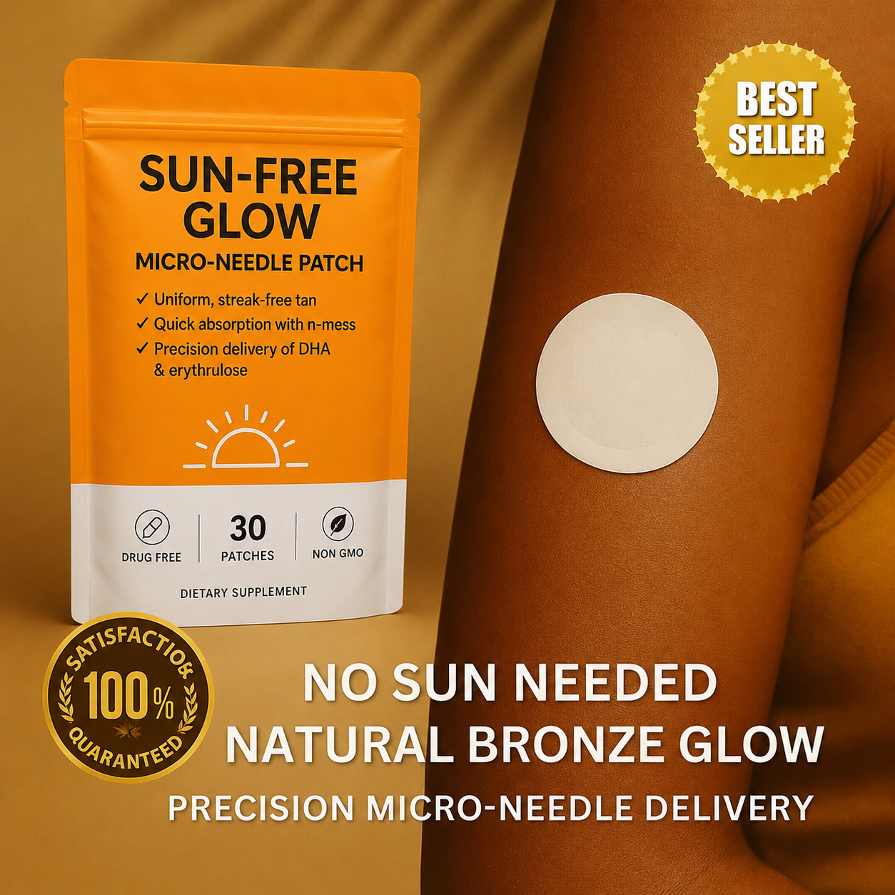 SunFree Transdermal Tanning Patch